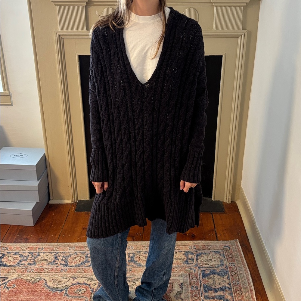 Free People Knit Tunic Sweater Dress